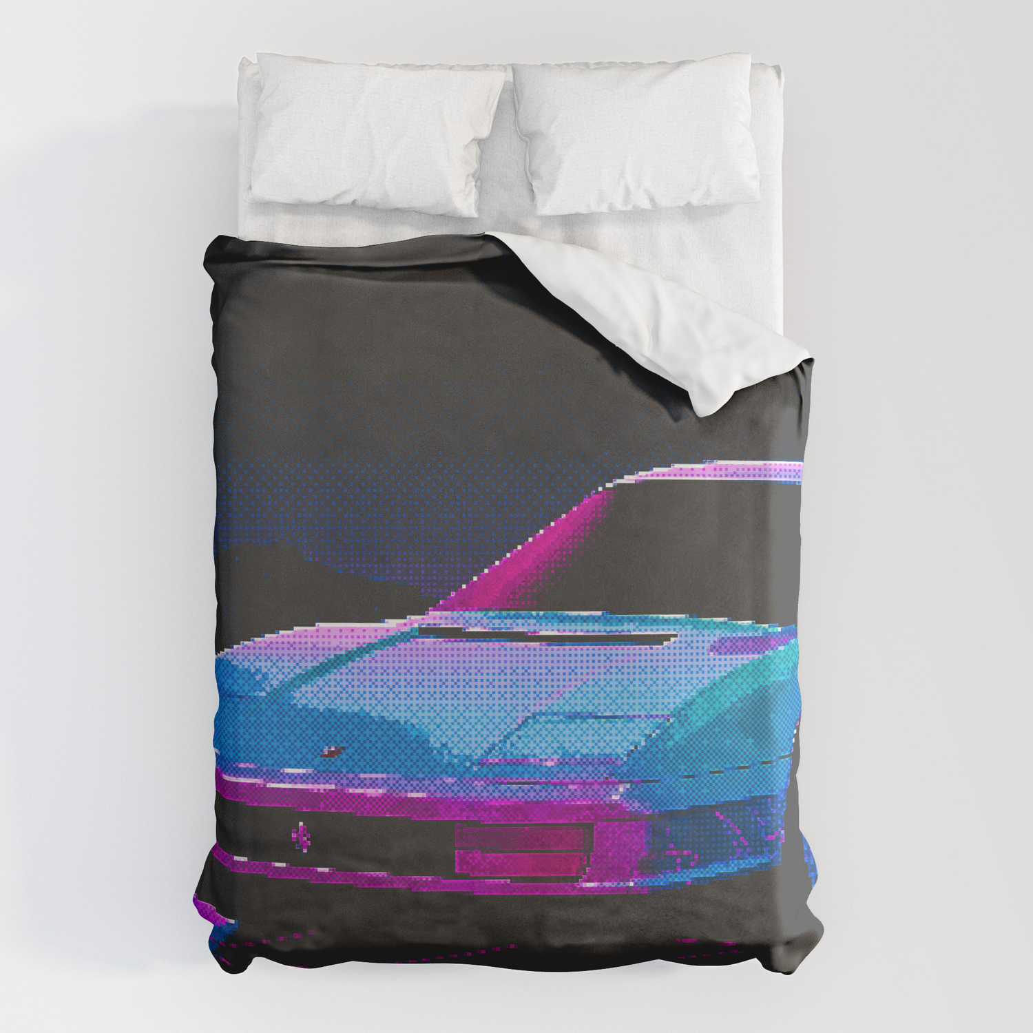 Retro Pixel Art Vaporwave Car Duvet Cover By Rhnpredator Society6 Submitted 5 years ago by jackshloggensberg. society6