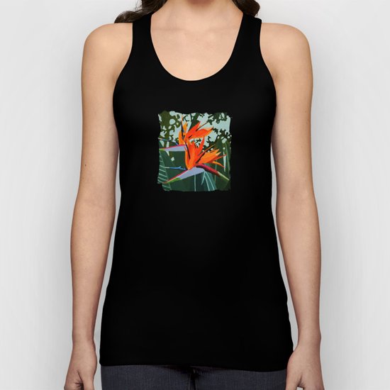 Strelitzia - Bird of Paradise Unisex Tank Top