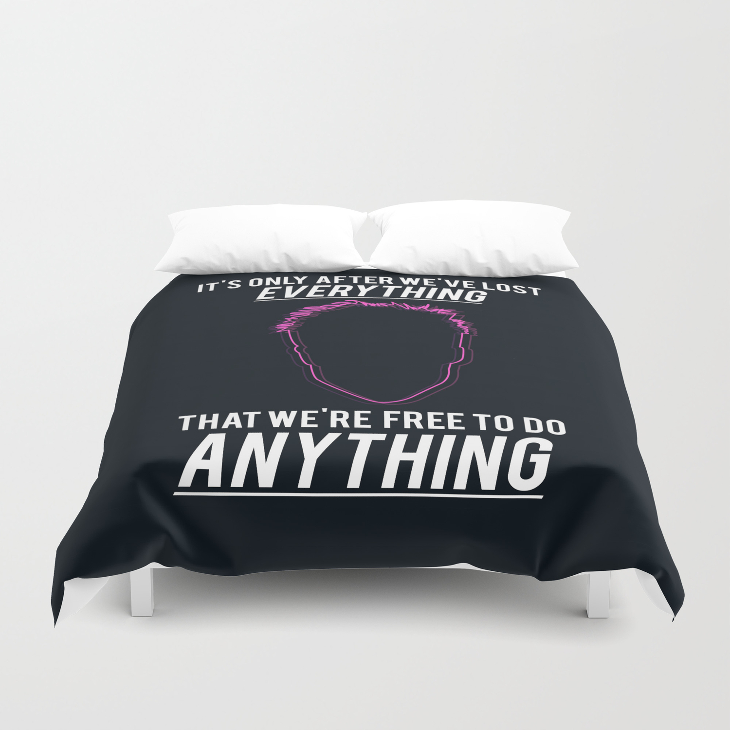 Fight Club Movie Quote Duvet Cover By Gabriellesalonga Society6