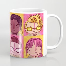 Homage to Female Ghostbusters Coffee Mug
