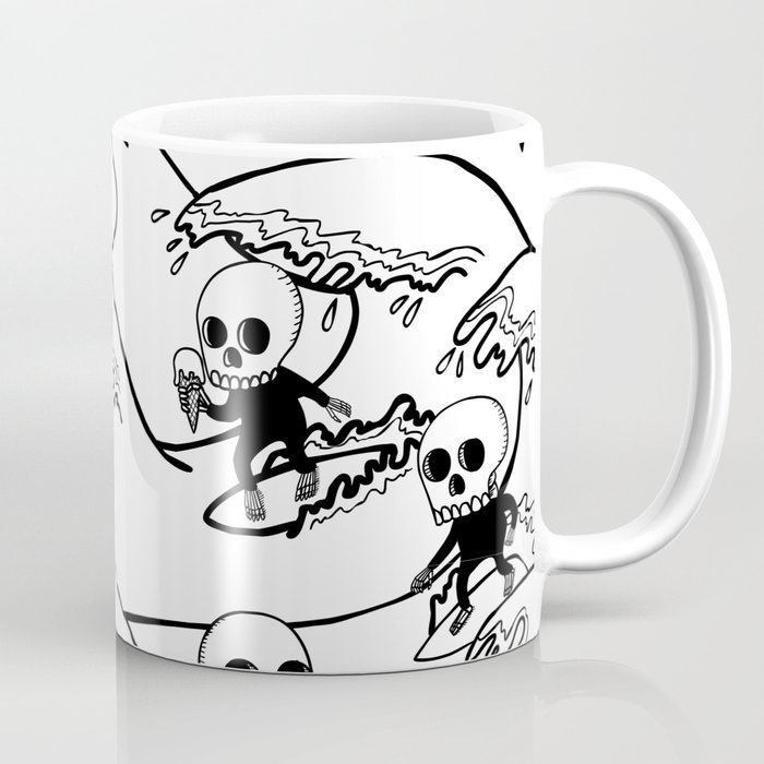 surferSkeleton Coffee Mug