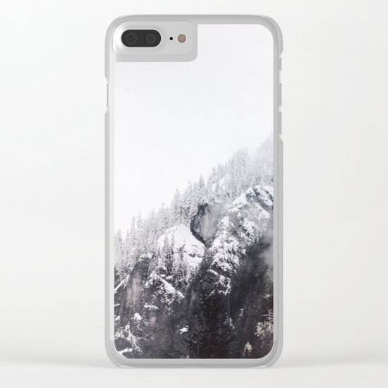 winter fog Clear iPhone Case