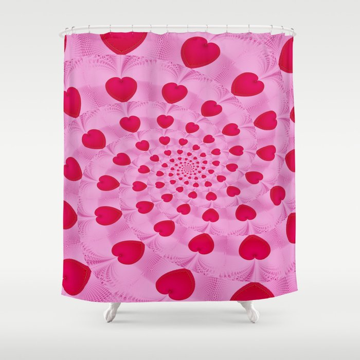 Fractal Art Heart Art Pink Heart Red Heart Art Popillol