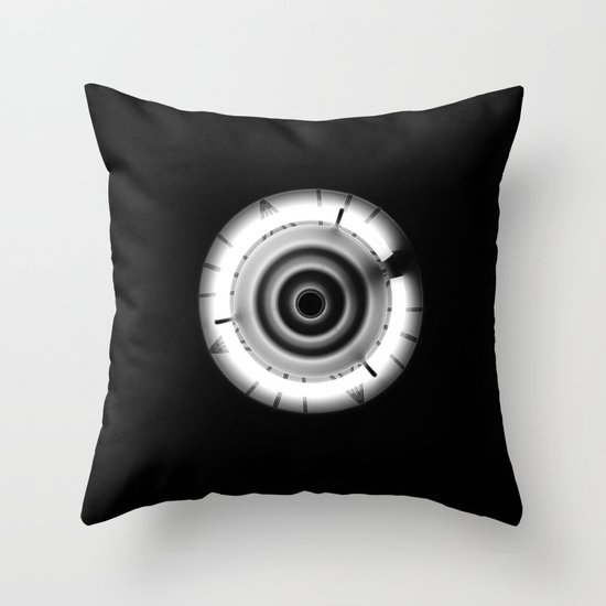 "O" marks the spot Throw Pillow