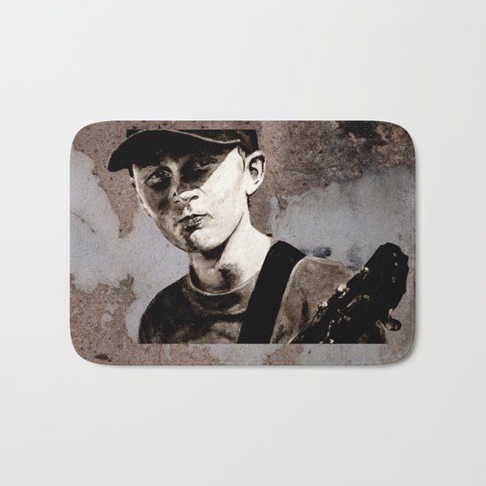 GUITAR BOY - urban ART Bath Mat