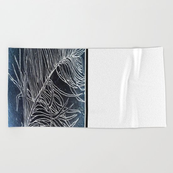 Palm Leaf Earth Day and Easter Beach Towel