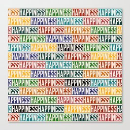 Happiness Colorful light Canvas Print