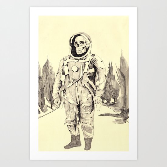Space Kook Art Print