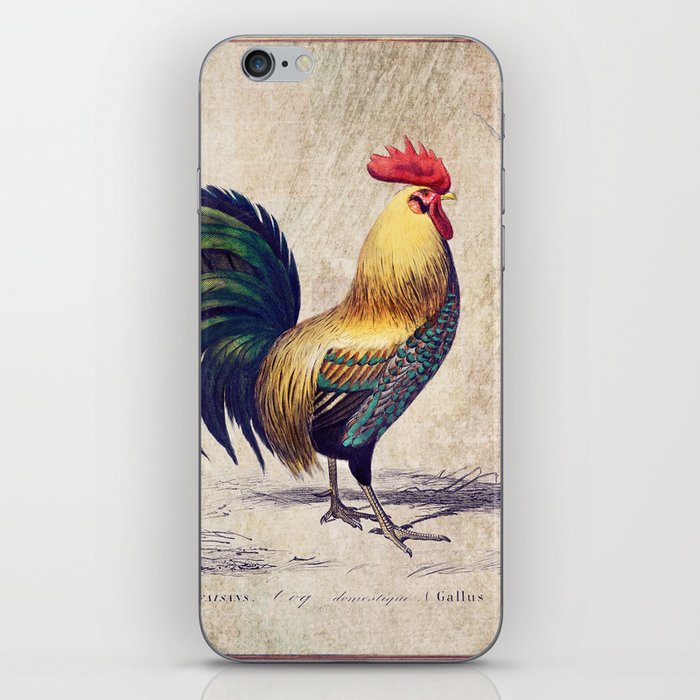 The Golden Spangled Rooster iPhone Skin