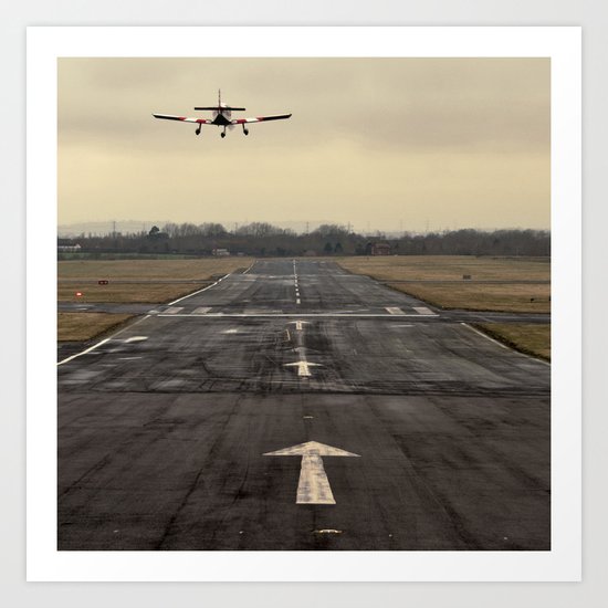 landing... Art Print