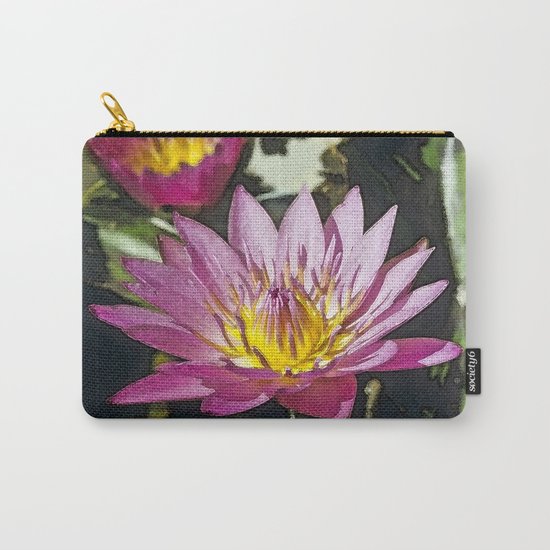 Water lily Carry-All Pouch
