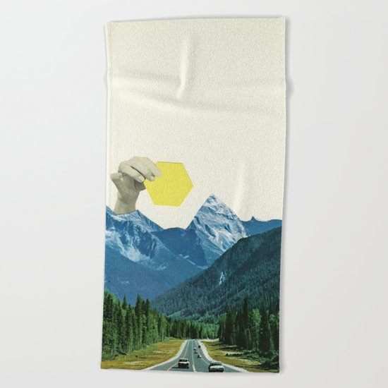 Moving Mountains Beach Towel