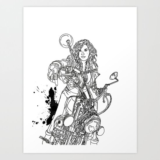 Thrill Of the Chase Art Print