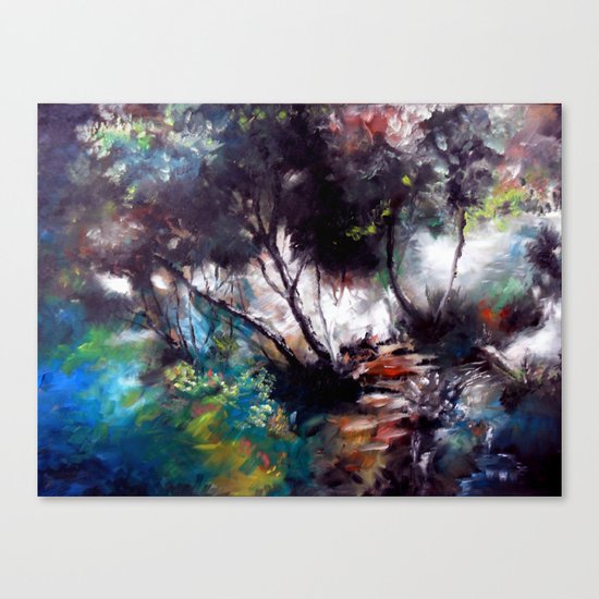 çaglayan Canvas Print