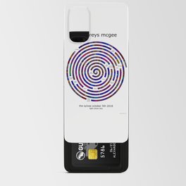 Umphrey's McGee Light Show DNA - The Sylvee Madison WI 10/05/2018 Android Card Case