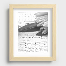 The Undeserved Favour of God Recessed Framed Print