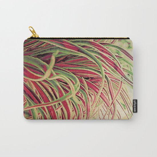 Green & red succulent. Carry-All Pouch