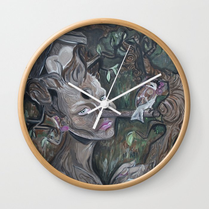 "Birdhouse" Wall Clock