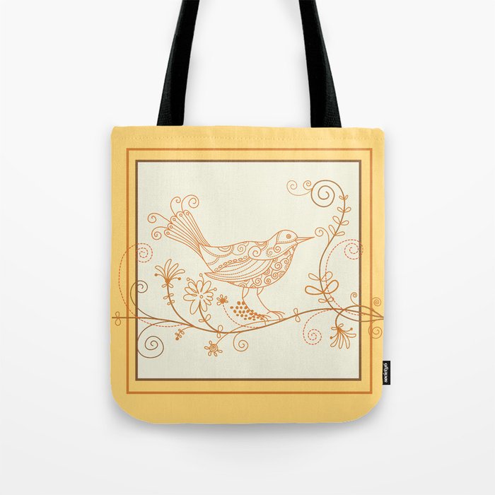 Another funky bird Tote Bag
