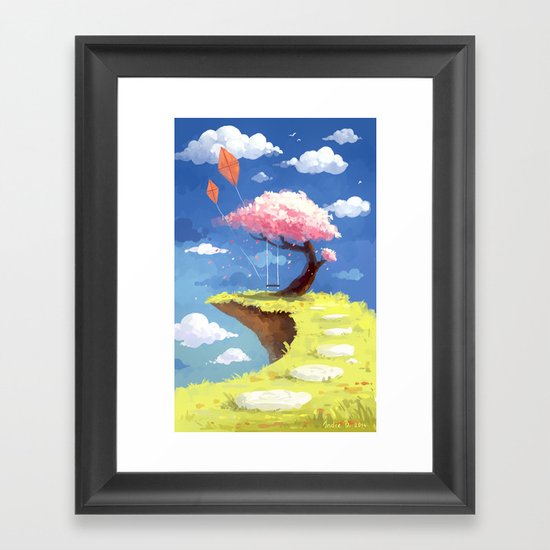 Secret Place Framed Art Print