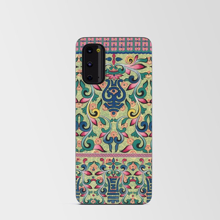 Colorful flower pattern Android Card Case