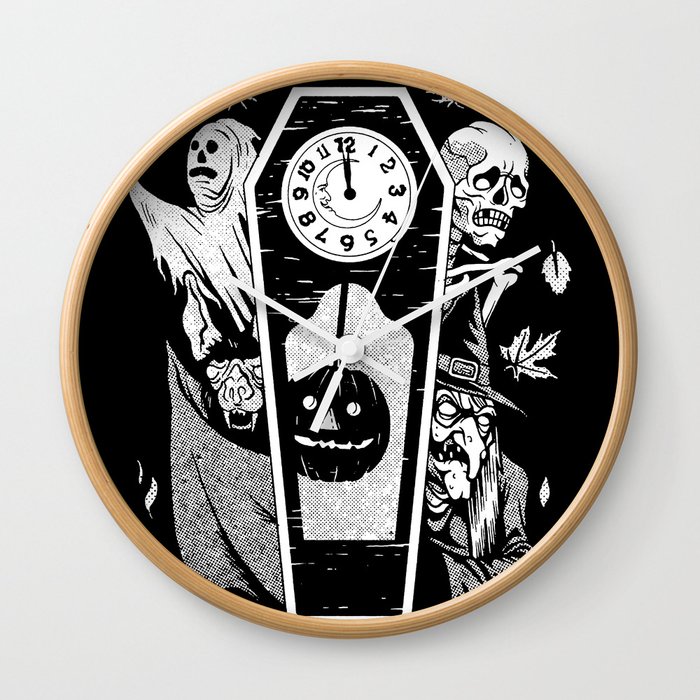 Halloween Time Wall Clock