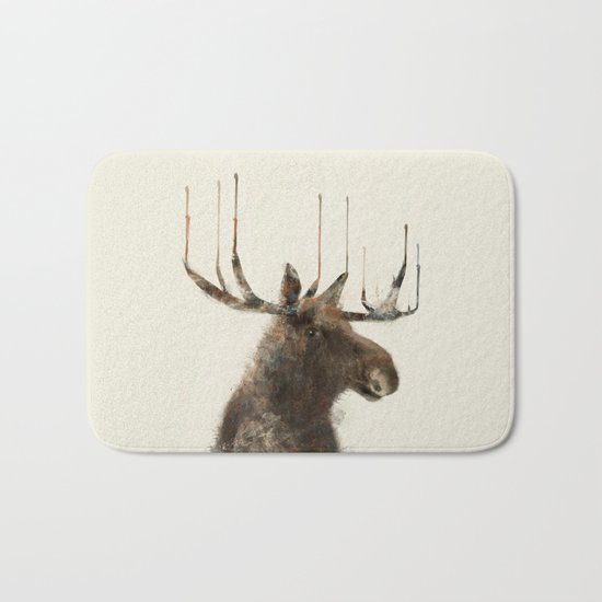 the moose Bath Mat