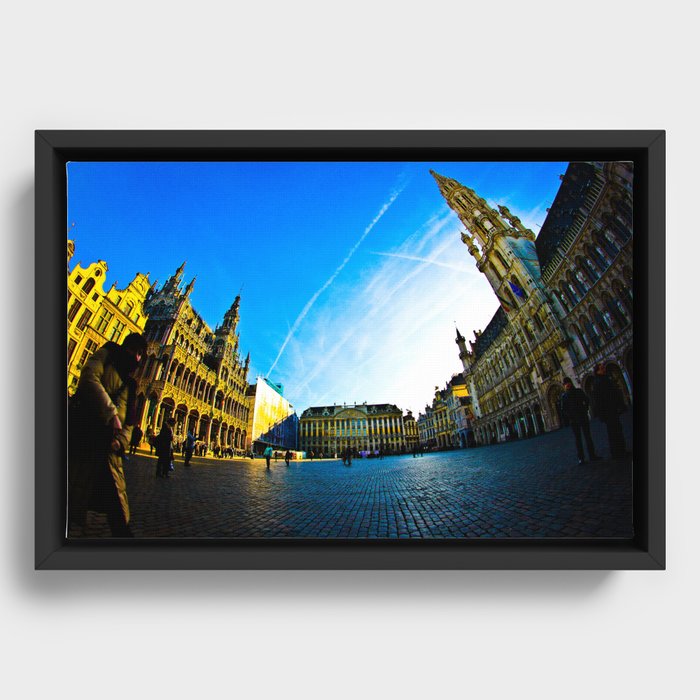 Bruxelles Framed Canvas