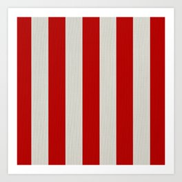 Stripes & me (3) Art Print
