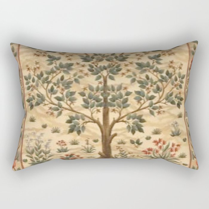 William Morris Tree Of Life Rectangular Pillow