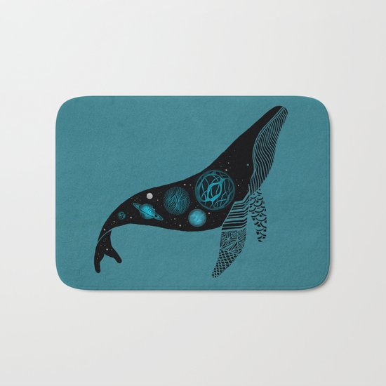 Whale Soul & the Galactic Tour Bath Mat