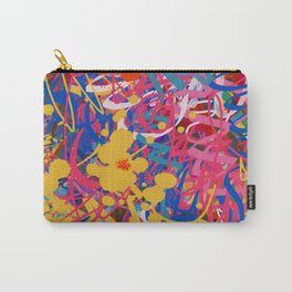 Abstract Graffiti Colorful Splash Urban Art Carry-All Pouch