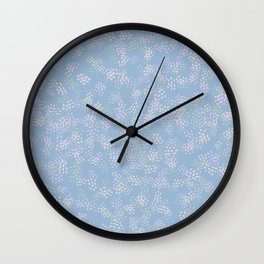 PASTEL PATTERN SPRING WATERCOLOR SHABBY CHIC VINTAGE Wall Clock