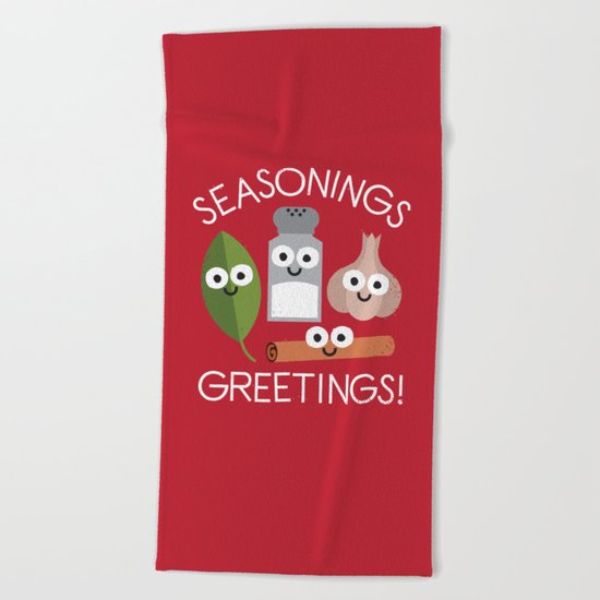 My Flavorite Things Beach Towel