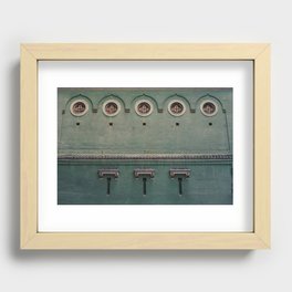 Wall Recessed Framed Print