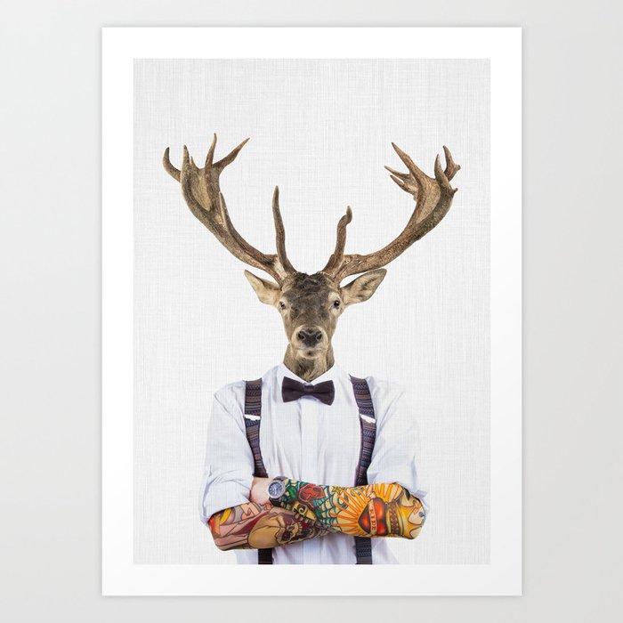 DIEGO WILD Art Print