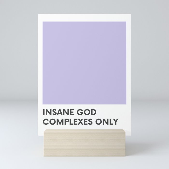 God Complex Mini Art Print