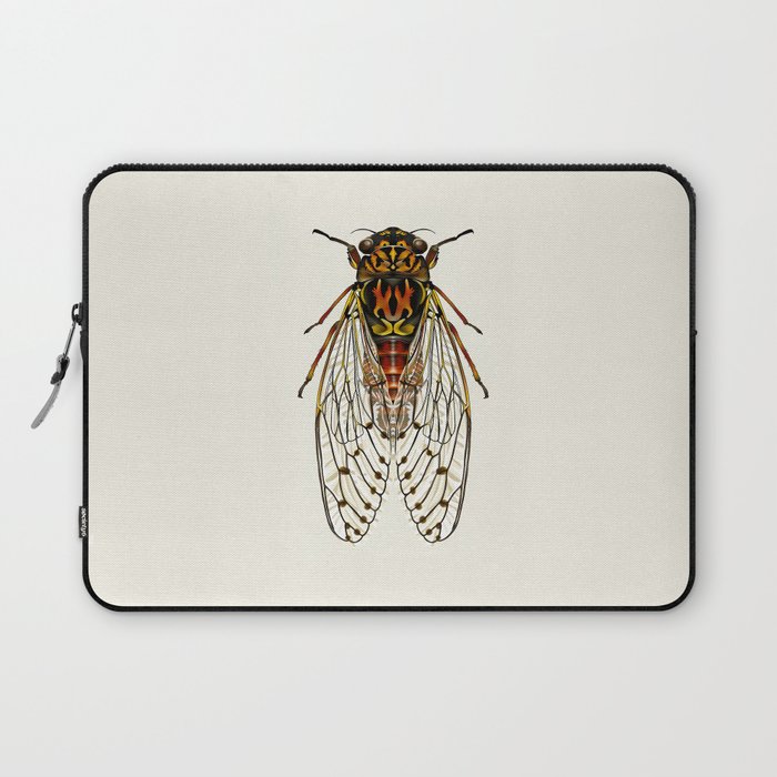 Cicada Orni Bug Laptop Sleeve