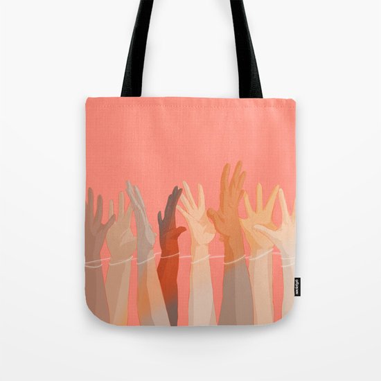 we are all connected Tote Bag