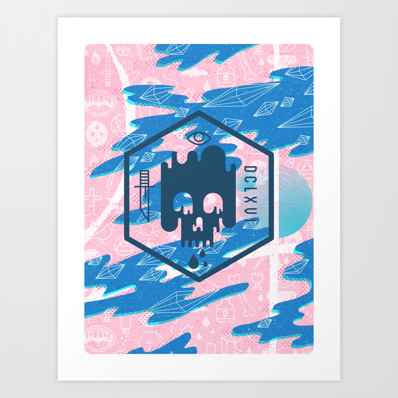 Dclxvi Art Print By Joshln Society6