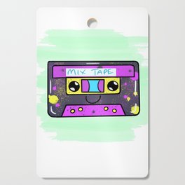 Kawaii Retro Cassette Tape Cutting Board