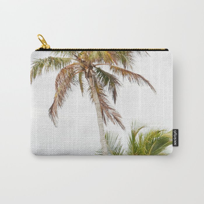 Floridian Palms #1 #tropical #wall #art #society6 Carry-All Pouch