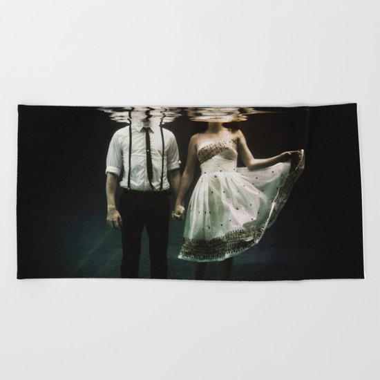 abyss of the disheartened : IV Beach Towel