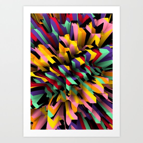 Pixx Art Print