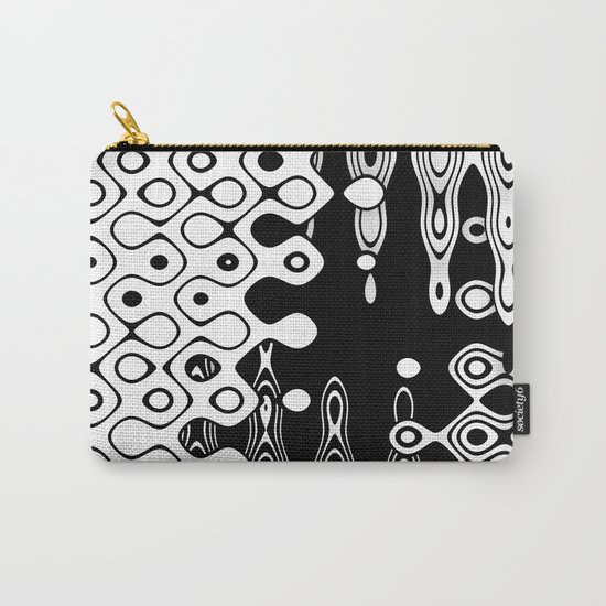 Bubblelized waves on the hole Carry-All Pouch