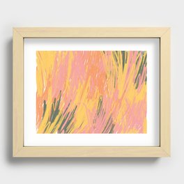 Pink Nights Recessed Framed Print