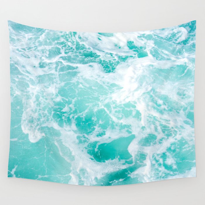 Society6 shop ocean tapestry