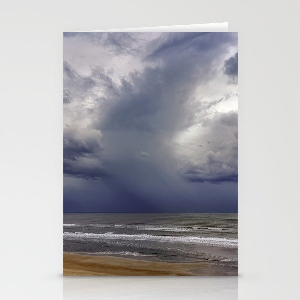 Rain Storm over the Water Stationery Cards