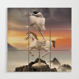 Ballet dancer Wood Wall Art