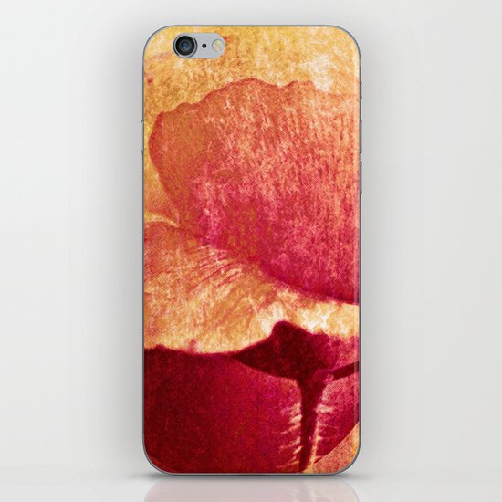 Poppy #II iPhone & iPod Skin